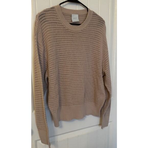 Varley Kershaw Mesh Knit Sweater in Moonlight L - Picture 7 of 10